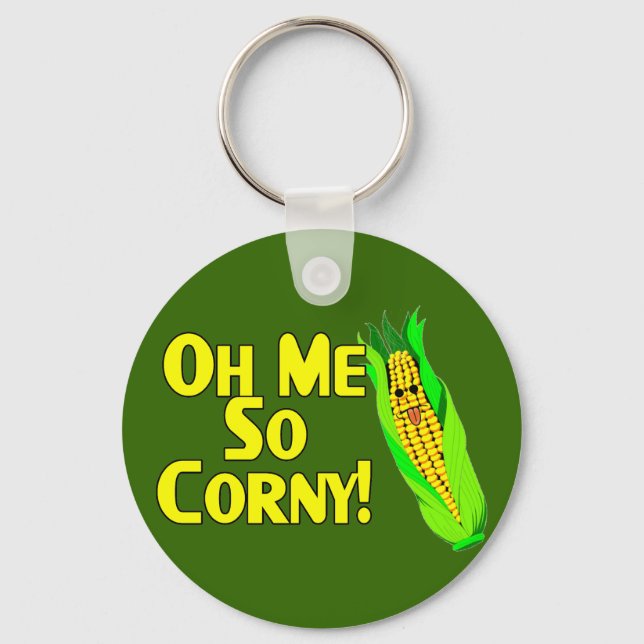 Me So Corny Key Ring (Front)