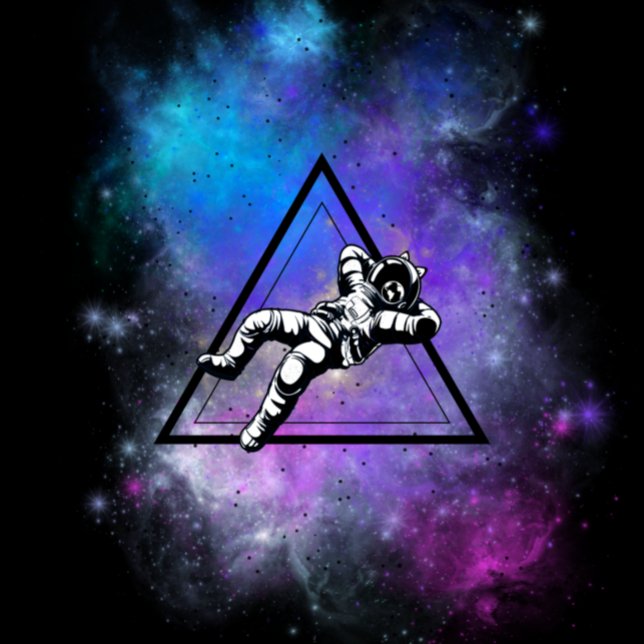 Me Time Colourful Space Nebula Sticker (Creator Uploaded)