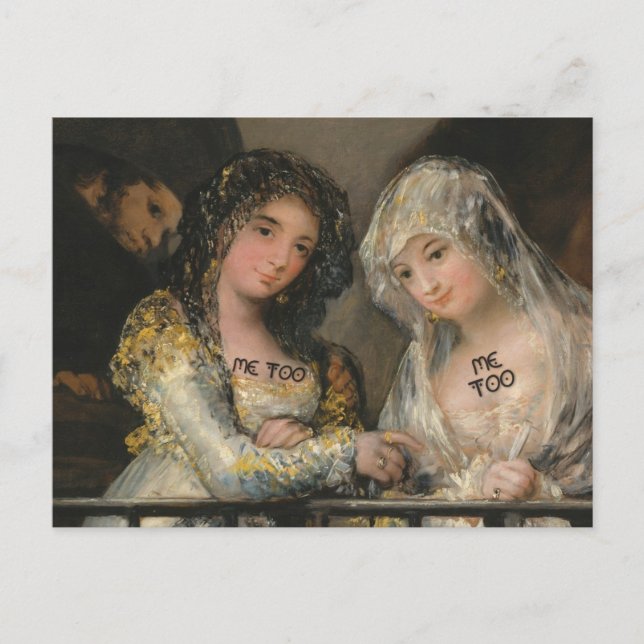 Me Too Tattoos #MeToo Postcard (Front)