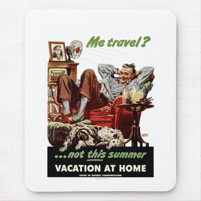 Me Travel ? Mouse Mat (Front)