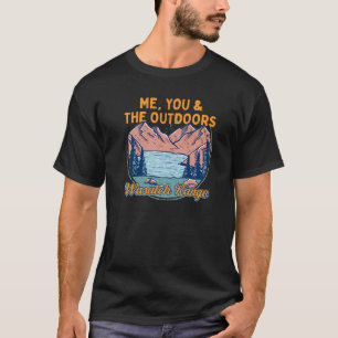 Me You And The Outdoors Hiking Wasatch Range Hiker T-Shirt