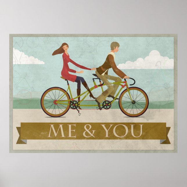 Me & You Bike Poster (Front)