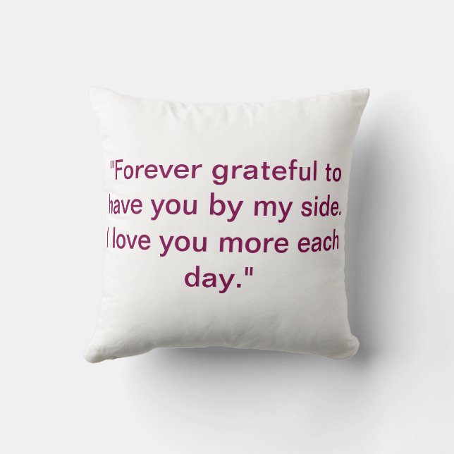 ME & YOU WEDDING GIFT CUSHION (Back)