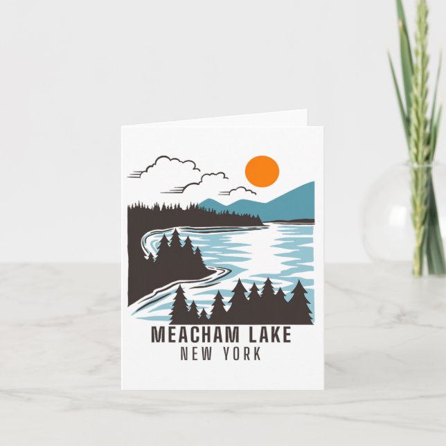 Meacham Lake  Card (Front)