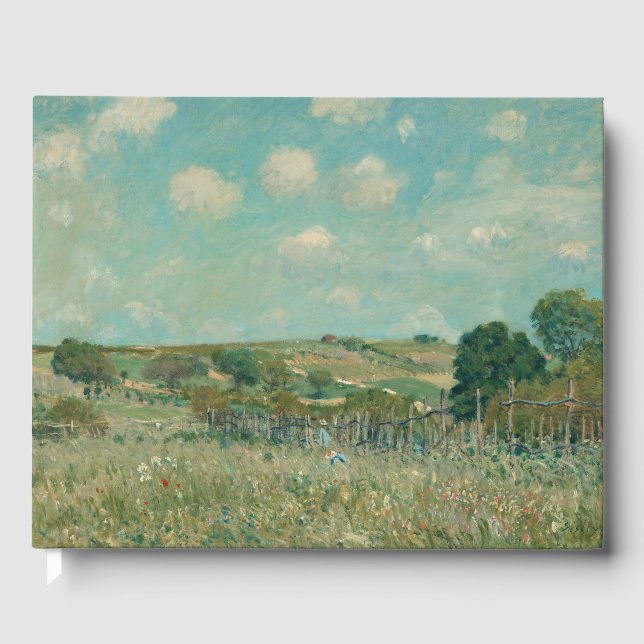 Meadow | Alfred Sisley | National Gallery of Art Guest Book (Front)
