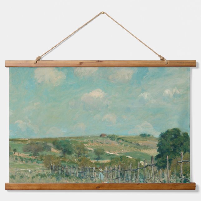 Meadow | Alfred Sisley | National Gallery of Art Hanging Tapestry (Front)