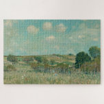 Meadow | Alfred Sisley | National Gallery of Art Jigsaw Puzzle<br><div class="desc">The Meadow is an 1875 painting by Alfred Sisley, now in section 88 (French Impressionist landscapes) in the National Gallery of Art in Washington DC. It shows a scene near Louveciennes - Pierre-Auguste Renoir painted the same view of Louveciennes that year as Path Through Tall Herbs. It is described in...</div>