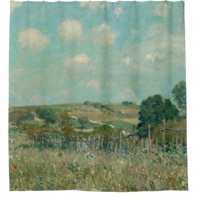 Meadow | Alfred Sisley | National Gallery of Art Shower Curtain (Front)