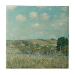 Meadow | Alfred Sisley | National Gallery of Art Tile<br><div class="desc">The Meadow is an 1875 painting by Alfred Sisley, now in section 88 (French Impressionist landscapes) in the National Gallery of Art in Washington DC. It shows a scene near Louveciennes - Pierre-Auguste Renoir painted the same view of Louveciennes that year as Path Through Tall Herbs. It is described in...</div>