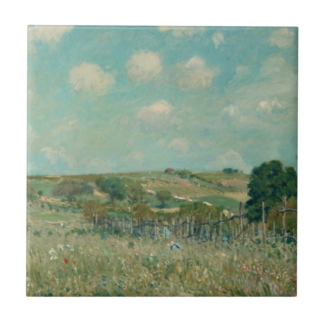 Meadow | Alfred Sisley | National Gallery of Art Tile (Front)