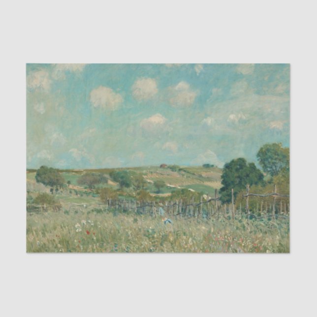 Meadow | Alfred Sisley | National Gallery of Art Tissue Paper (Front)