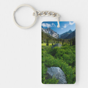 Meadow and Mt. Stuart Key Ring