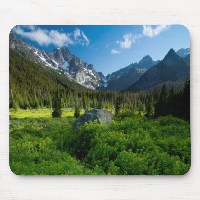 Meadow and Mt. Stuart Mouse Mat (Front)