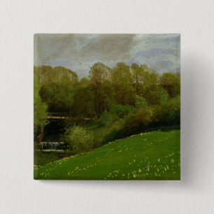 Meadow and Woodland, 1895 15 Cm Square Badge