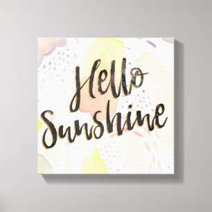 Meadow Breeze II   Hello Sunshine Canvas Print