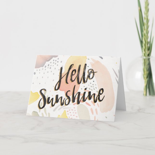 Meadow Breeze II | Hello Sunshine Card (Front)