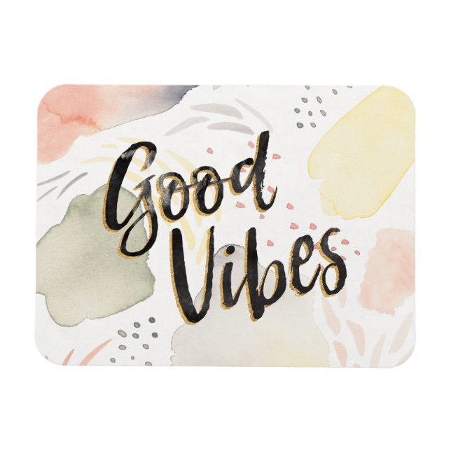 Meadow Breeze III | Good Vibes Magnet (Horizontal)