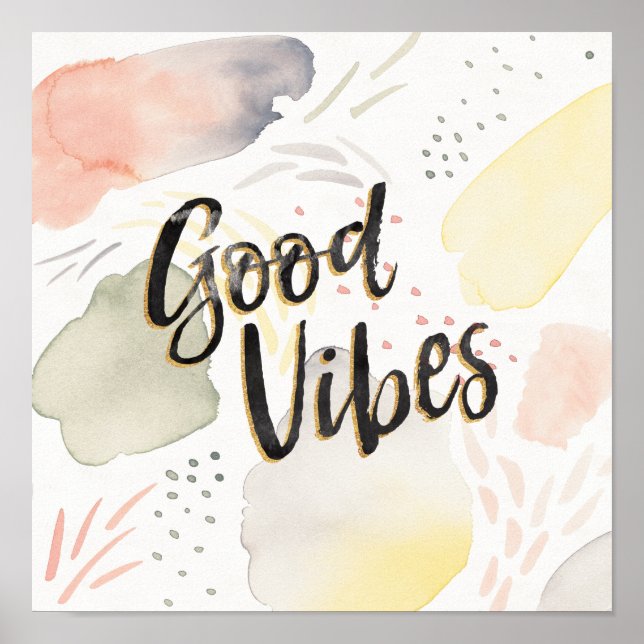 Meadow Breeze III | Good Vibes Poster (Front)