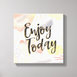 Meadow Breeze IV   Enjoy Today Canvas Print