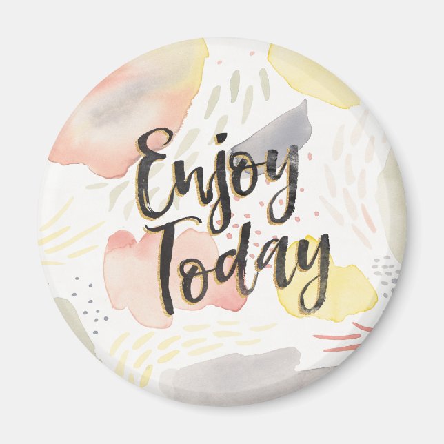 Meadow Breeze IV | Enjoy Today Magnet (Front)
