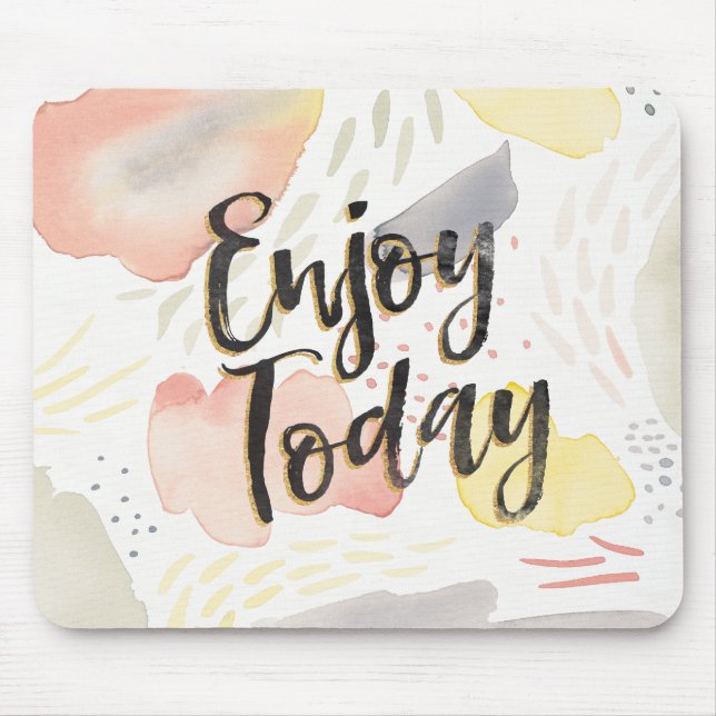 Meadow Breeze IV | Enjoy Today Mouse Mat (Front)