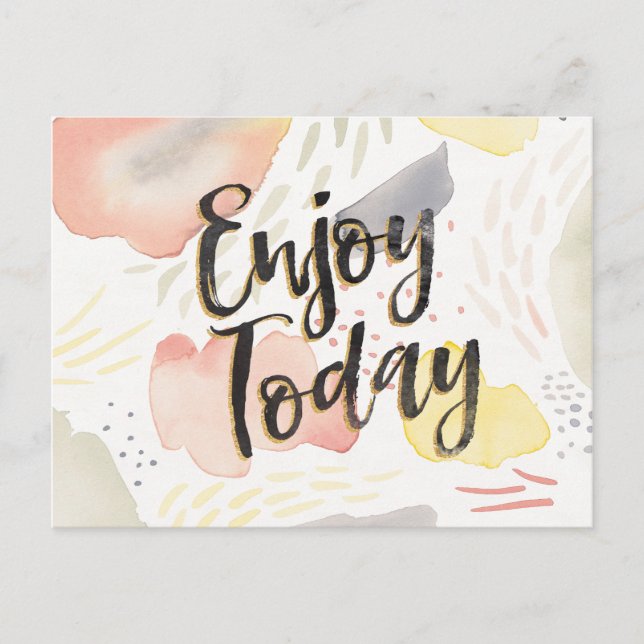 Meadow Breeze IV | Enjoy Today Postcard (Front)
