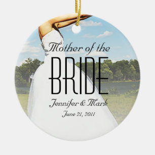 Meadow Bride Personalised Ornament