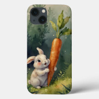 Meadow Bunny Dreams: Whimsical Phone Case