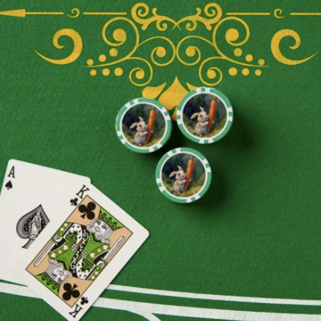  Meadow Bunny Dreams: Whimsical Poker Chips  (Creator Uploaded)
