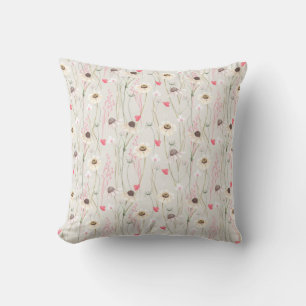 Meadow cottage country print  cushion