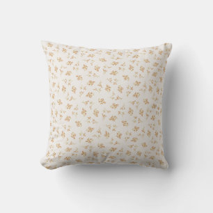 Meadow dry flower field daisy neutral nursery cushion