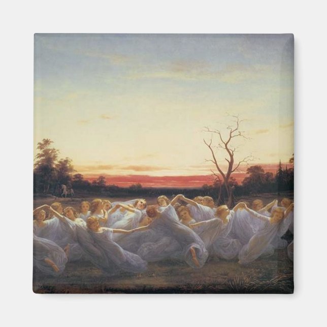 Meadow Elves Magnet (Front)