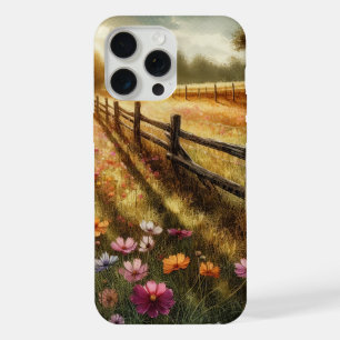 Meadow Floral Sunrise iPhone 15 Pro Max Case