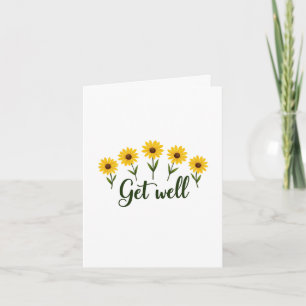 Meadow Flower Get Well Card