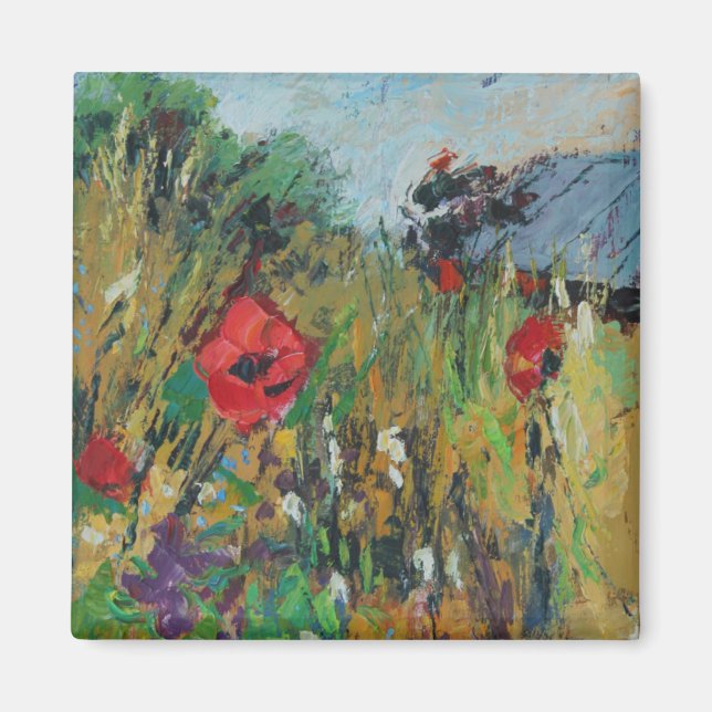 Meadow Flowers 2012 Magnet (Front)