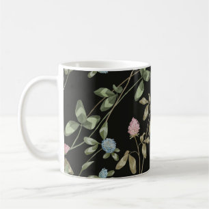 Meadow flowers clover prints country house coffee mug