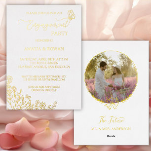 Meadow Flowers Engagement Party 