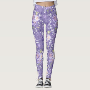 meadow flowers leggings