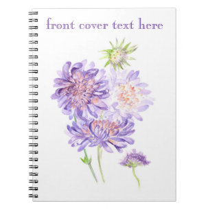meadow flowers notebook