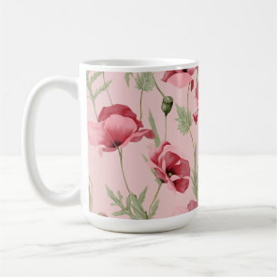 Meadow flowers prints country house coffee mug
