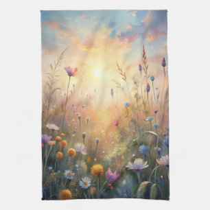 Meadow Flowers  Tea Towel