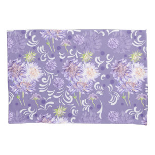 meadow flowers watercolor Pattern Pillowcase