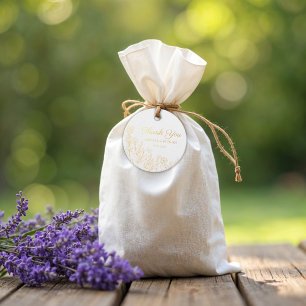 Meadow Flowers Wedding Favour Tags