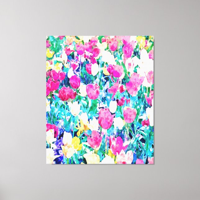 Meadow in Bloom Canvas Print (Front)
