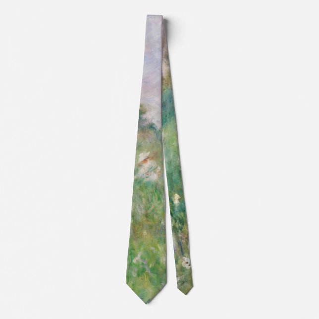 Meadow (La Prairie) - Pierre-Auguste Renoir Tie (Front)