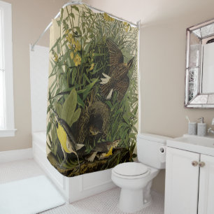 Meadow Lark	from Audubon's Birds of America Shower Curtain