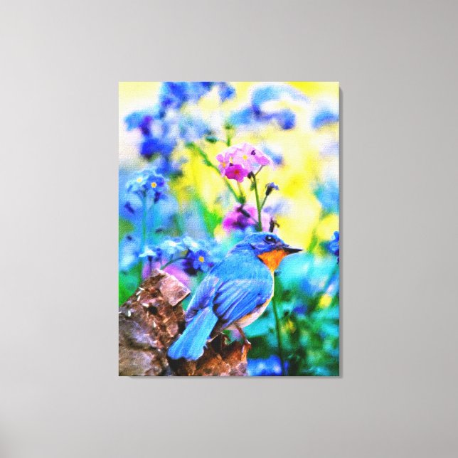 Meadow Melody Canvas Print (Front)
