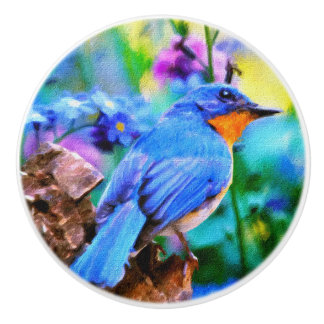 Meadow Melody Ceramic Knob