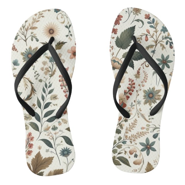 Meadow Melody Flip Flops (Footbed)