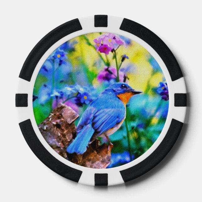 Meadow Melody Poker Chips (Front)
